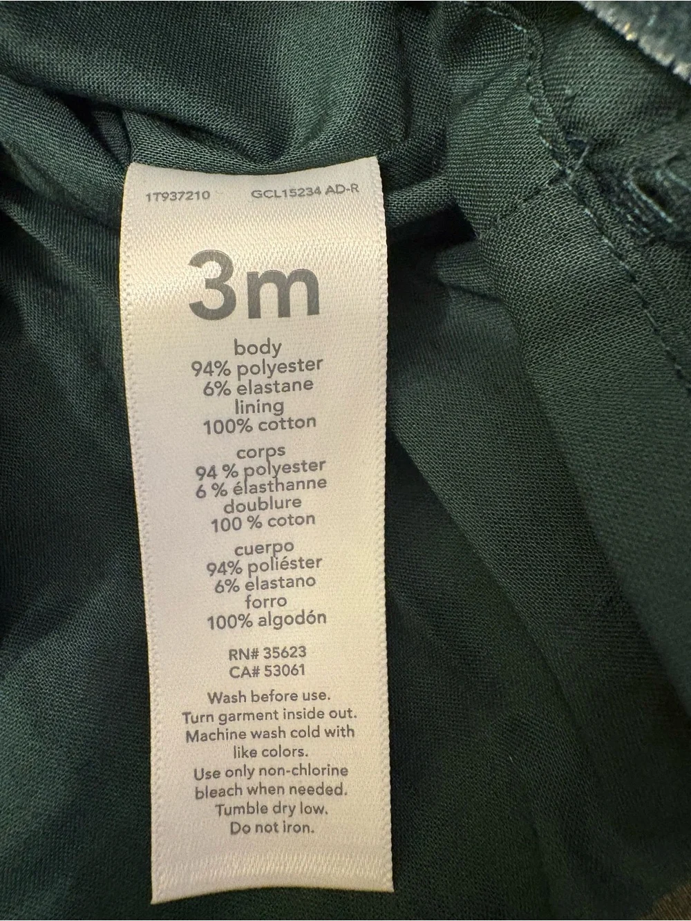 Carter's Emerald Green Velvet Button-Front Dress with Waist Bow